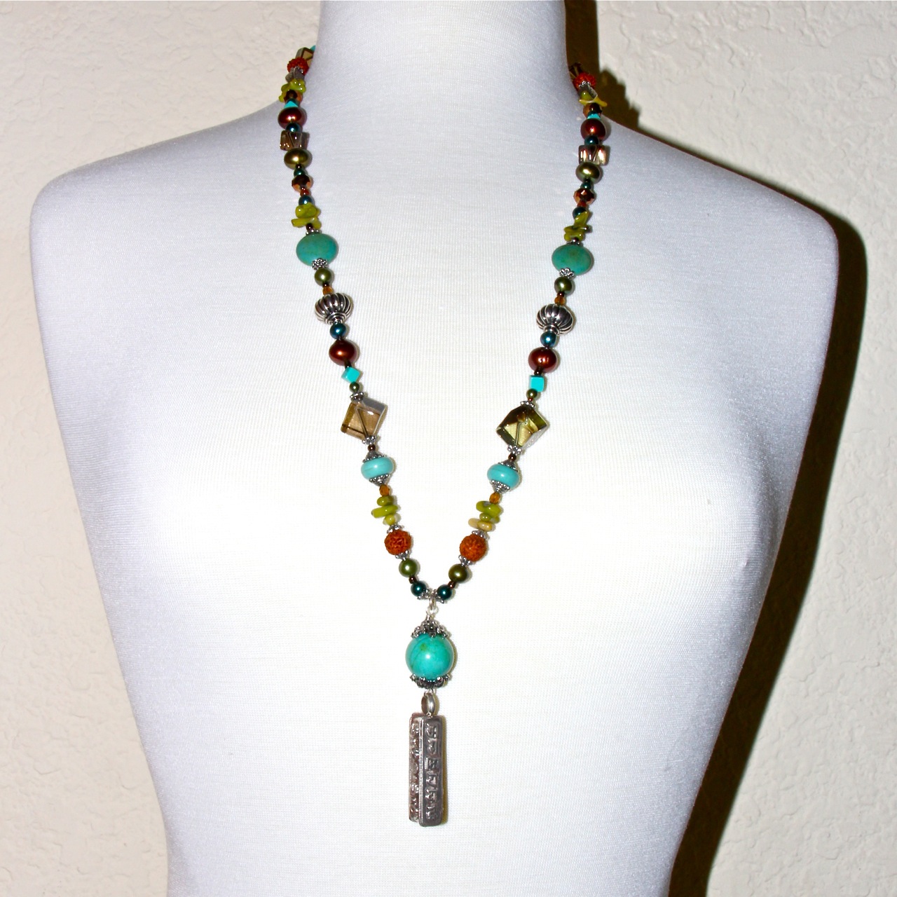 Long Tibetan Prayer Box Necklaces - Honoring the Sacred