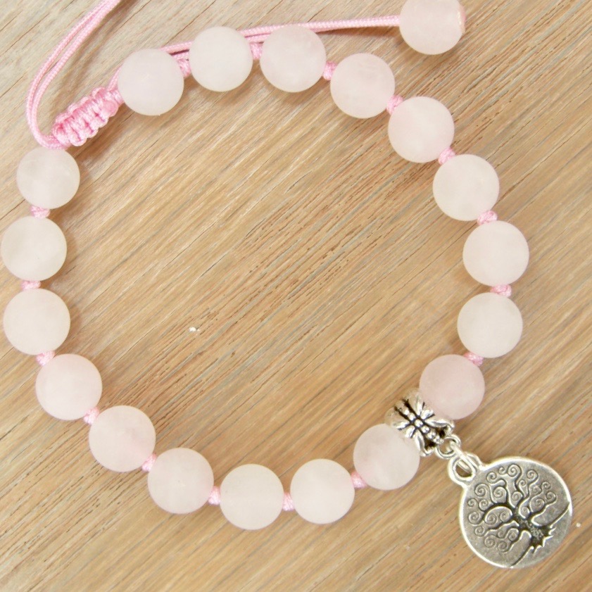 Rose Quartz Bracelet - Honoring the SacredHonoring the Sacred